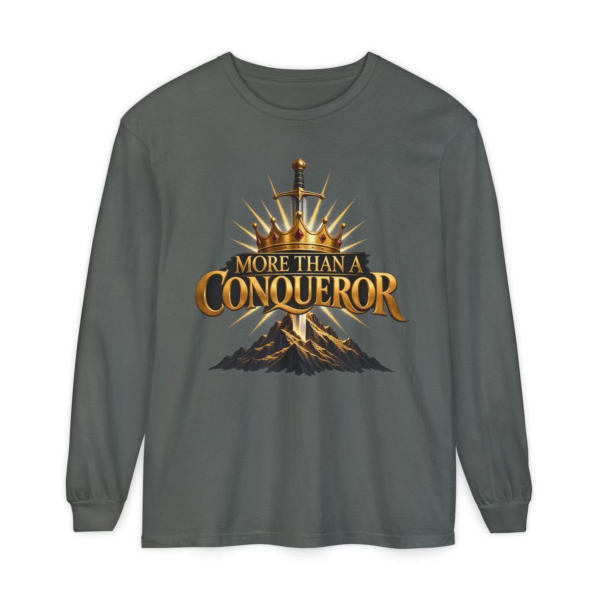 More Than A Conqueror Long Sleeve Tee