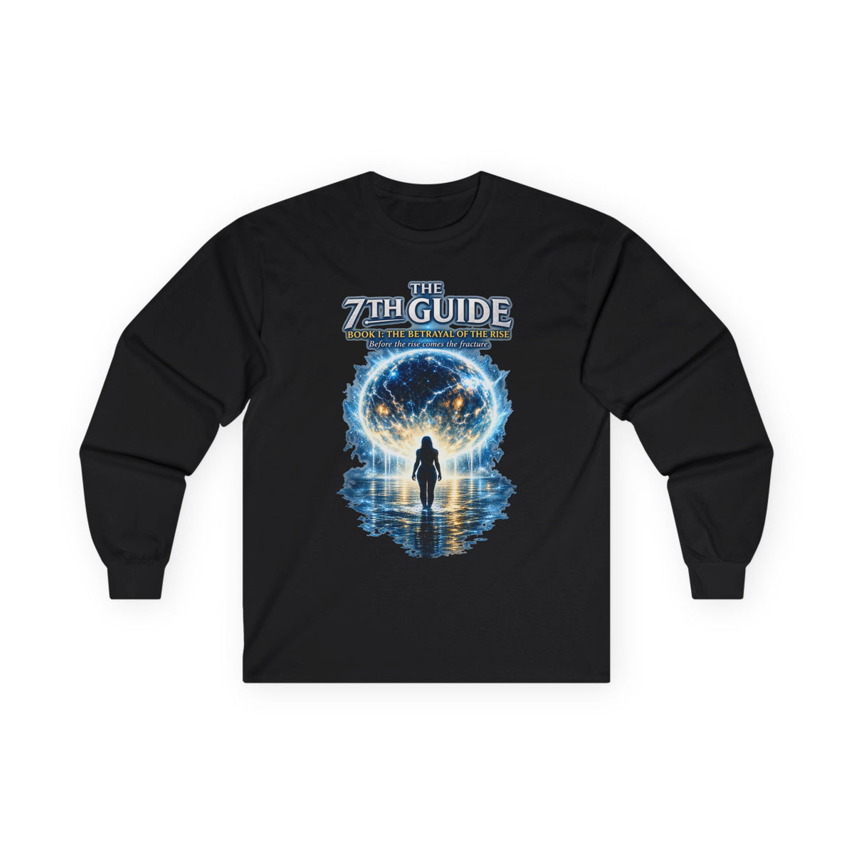 7th Guide Long Sleeve Tee — Cosmic Guide Graphic Shirt