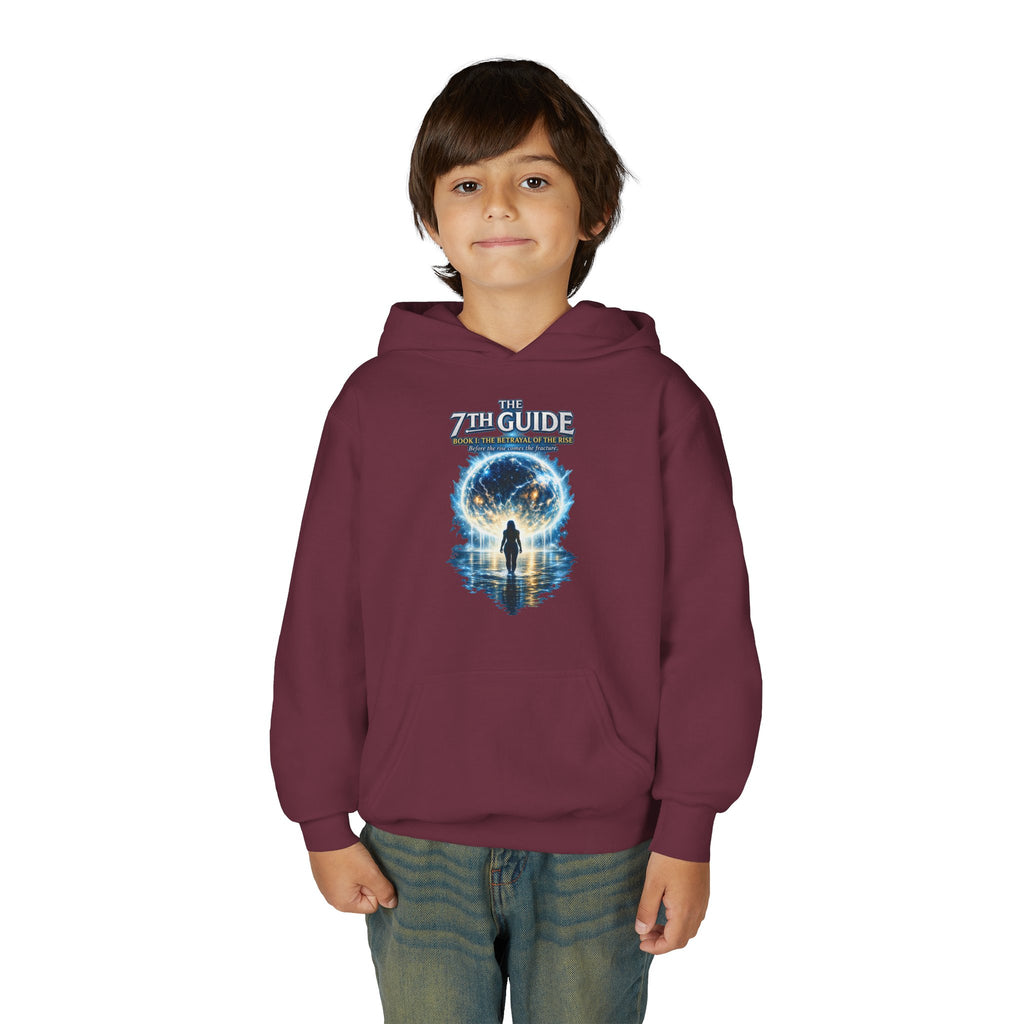 Youth Hoodie — "The Guide" Cosmic Portal Graphic Hoodie