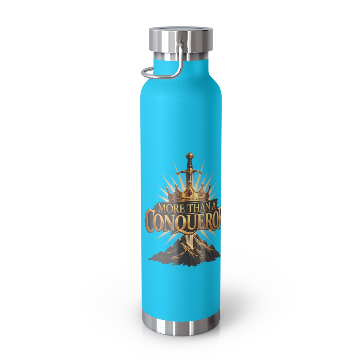 More Than a Conqueror Insulated Water Bottle