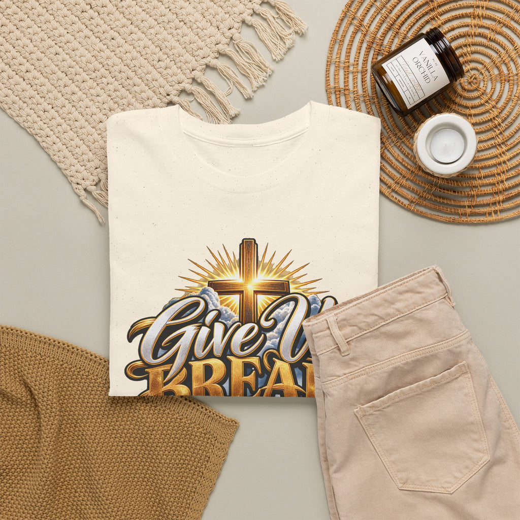 Give Us Bread Today Tee — Christian Faith Prayer T-Shirt