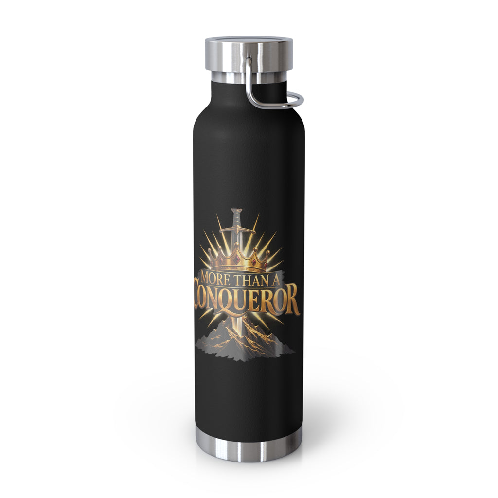 More Than a Conqueror Insulated Water Bottle