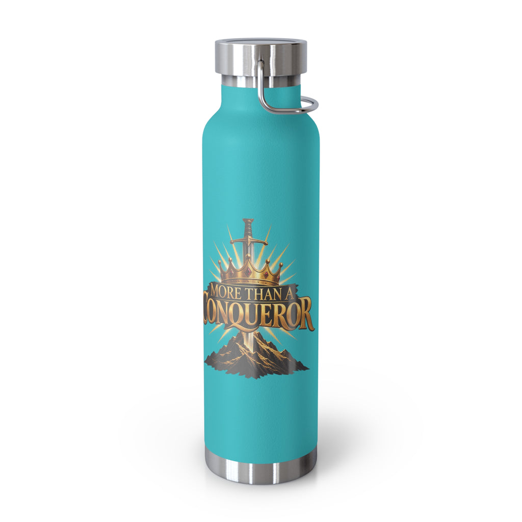 More Than a Conqueror Insulated Water Bottle