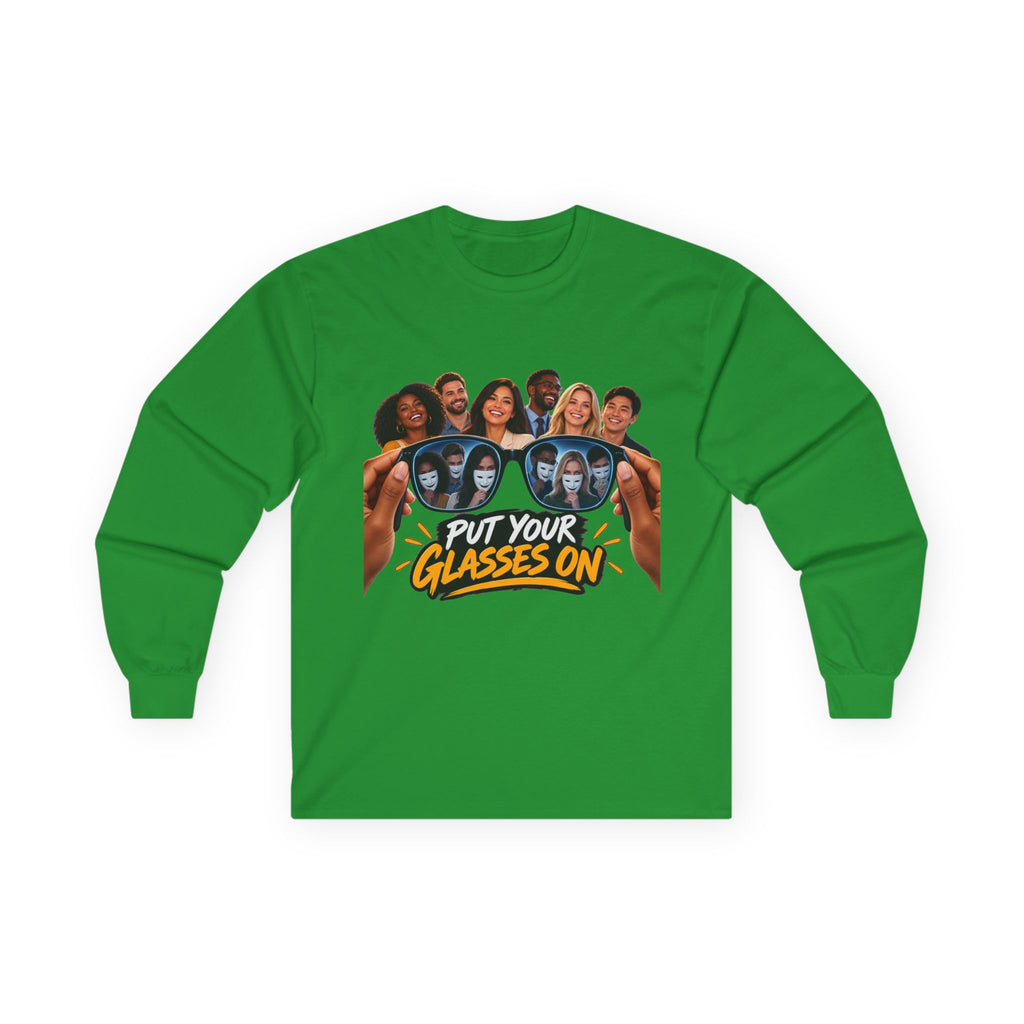 Put Your Glasses On Funny Movie-Inspired Long Sleeve Tee