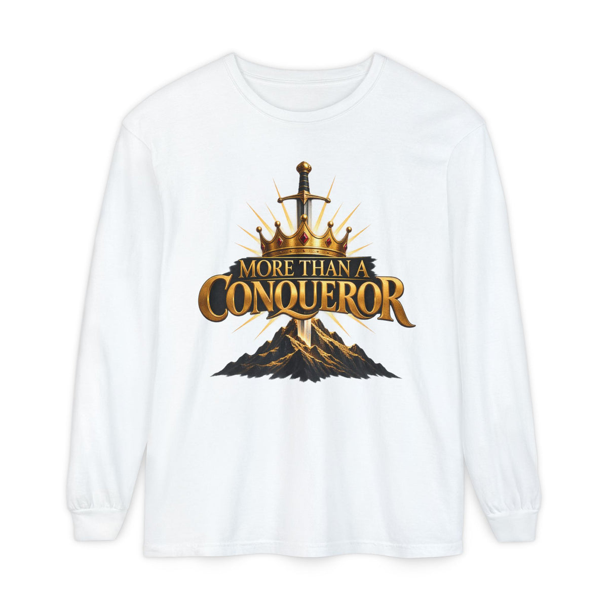 More Than A Conqueror Long Sleeve Tee