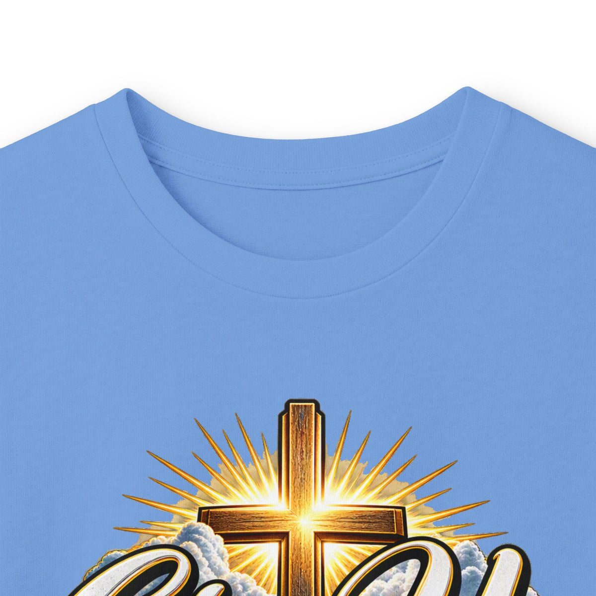 Long Sleeve Tee — "Give Us Bread For Today" Christian Faith Prayer Graphic Shirt