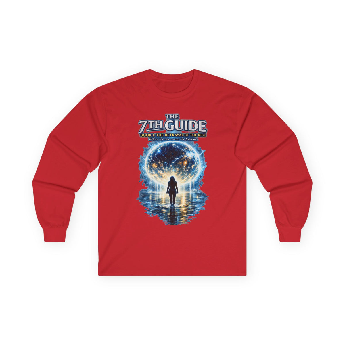 7th Guide Long Sleeve Tee — Cosmic Guide Graphic Shirt