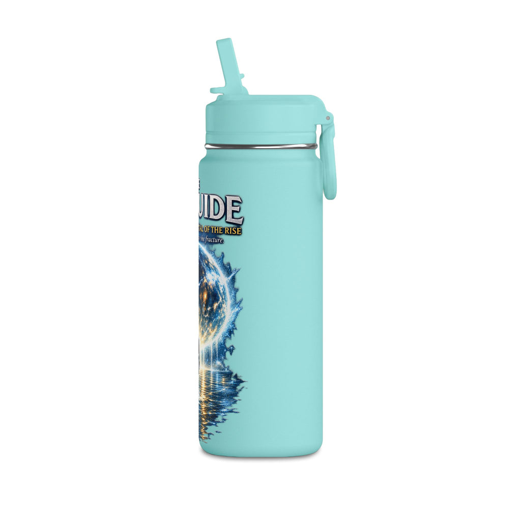 20oz Stainless Water Bottle — "The 7th Guide" Sci‑Fi Book Artwork