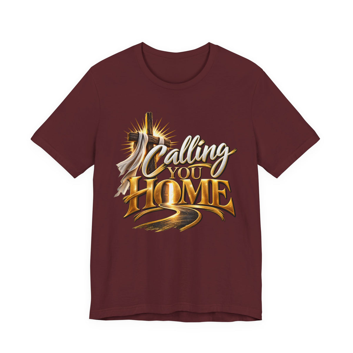 Calling You Home T-Shirt — "Calling You Home" Graphic Tee with Gold D Street Media Logo