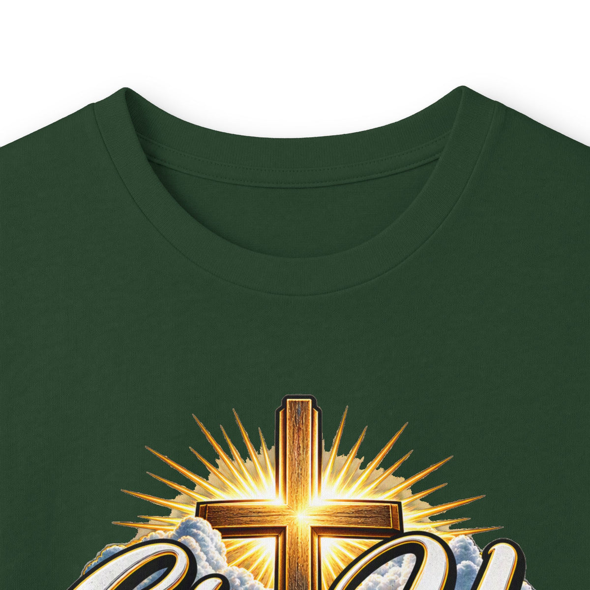 Long Sleeve Tee — "Give Us Bread For Today" Christian Faith Prayer Graphic Shirt