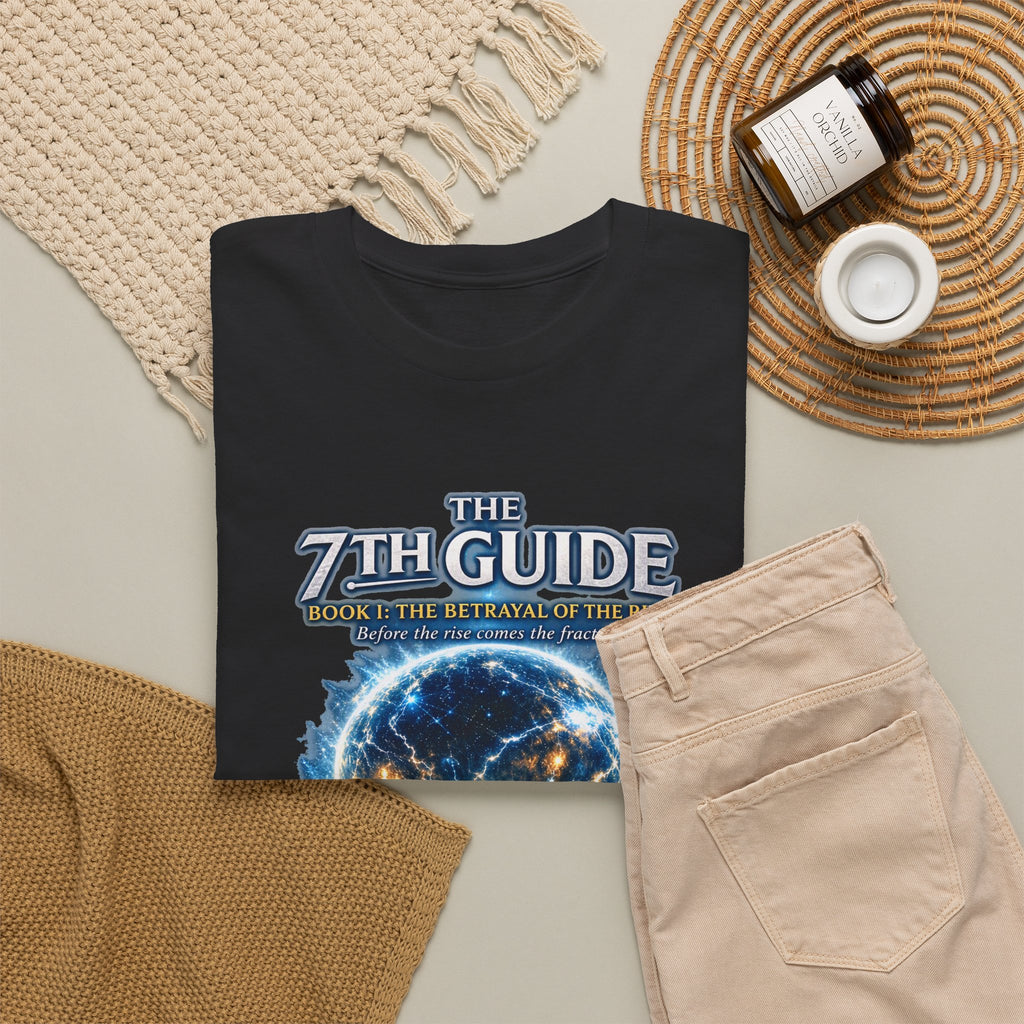 T-Shirt — "The 7th Guide" Cosmic Portal Design