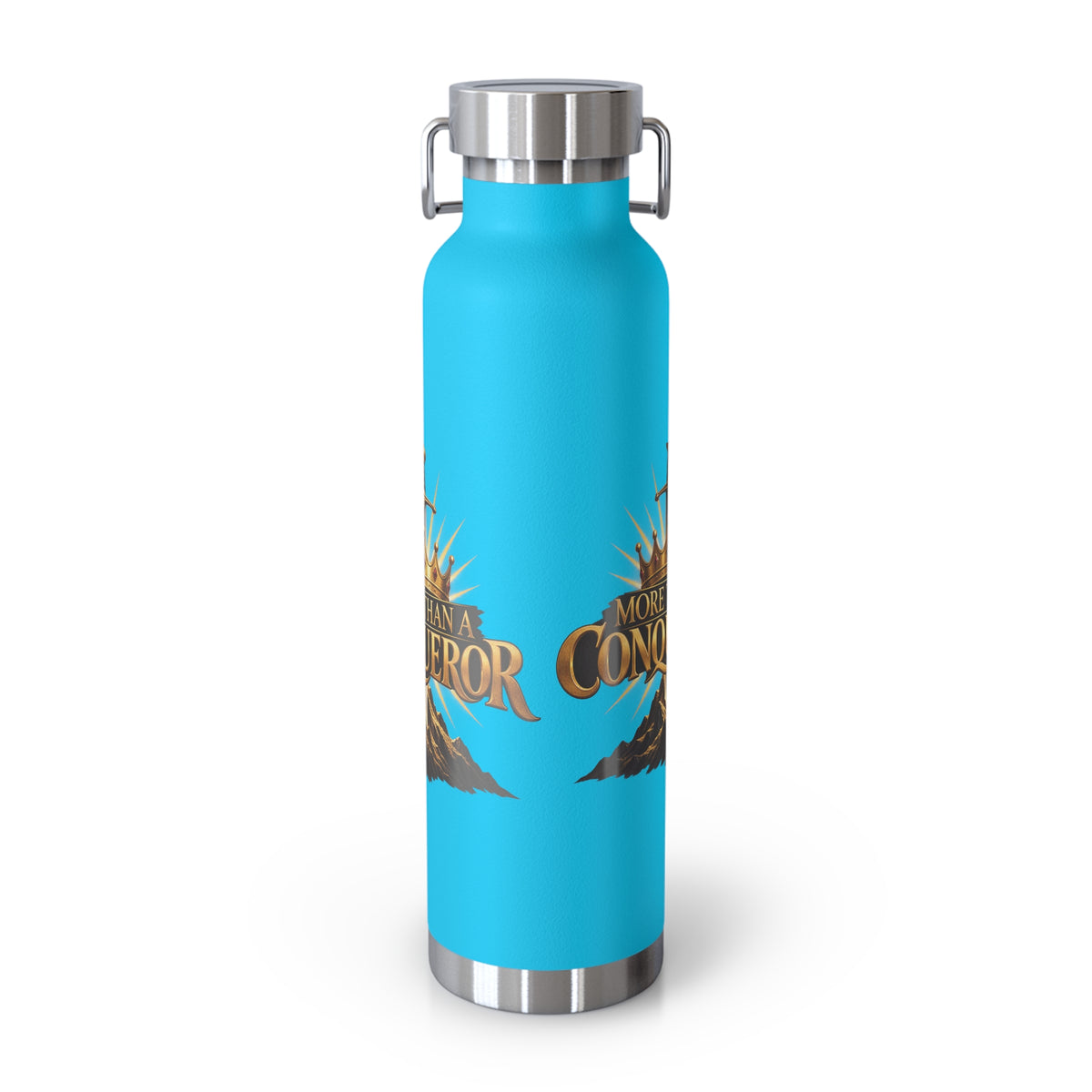 More Than a Conqueror Insulated Water Bottle