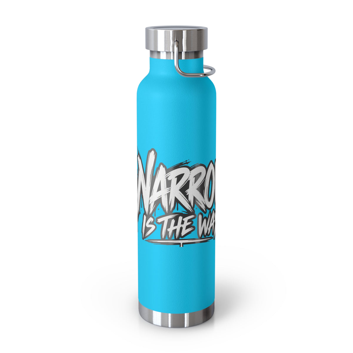Insulated Water Bottle — 'Narrow Is the Way' Graphic 22oz