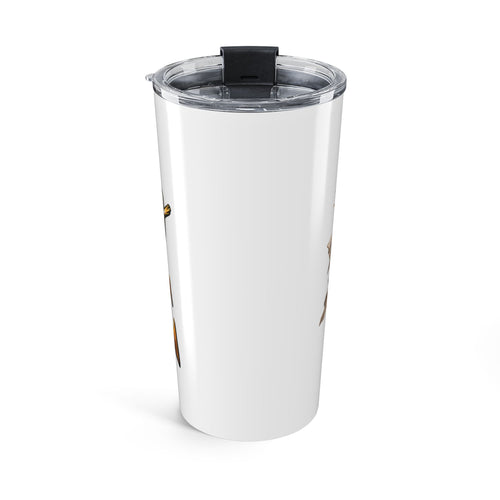 20oz Insulated Tumbler – "Calling You Home" Gold Script Travel Cup