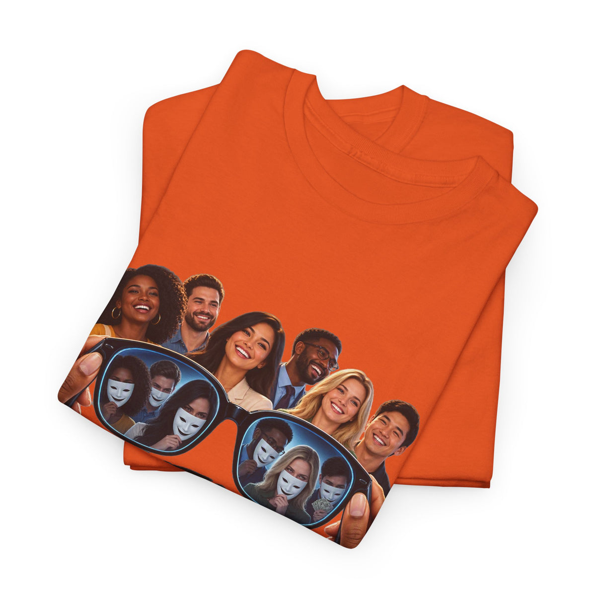 T-Shirt – “Put Your Glasses On” Graphic Tee (Funny Optical Illusion Design)