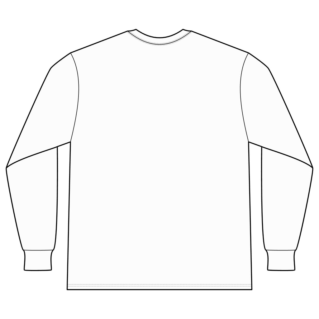 Long Sleeve Tee — “Give Us Bread For Today” Christian Prayer Design