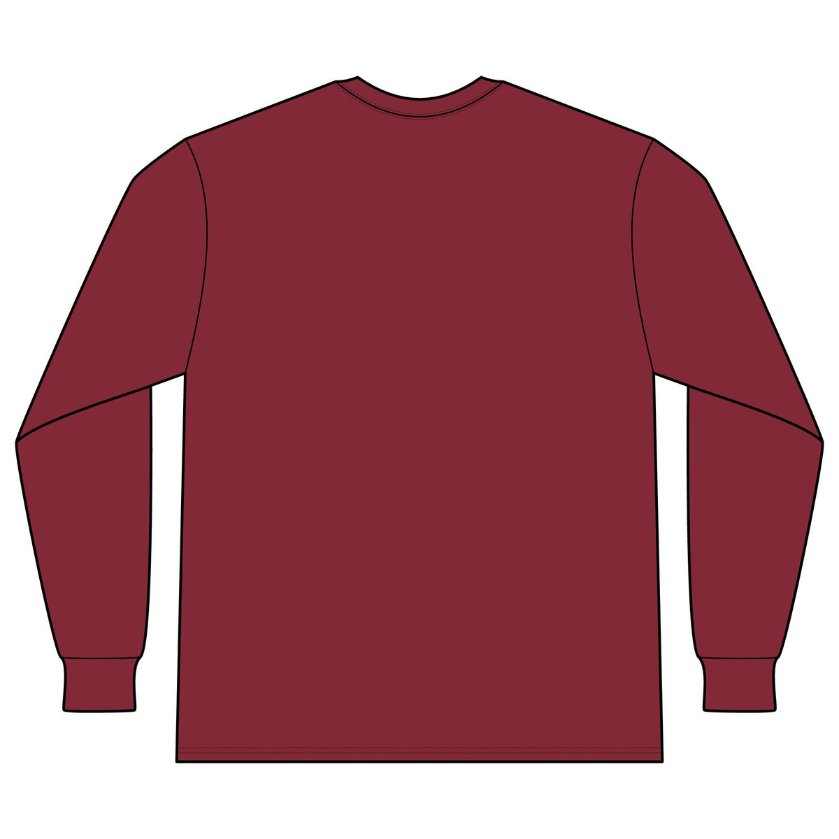 Long Sleeve Tee — “Give Us Bread For Today” Christian Prayer Design