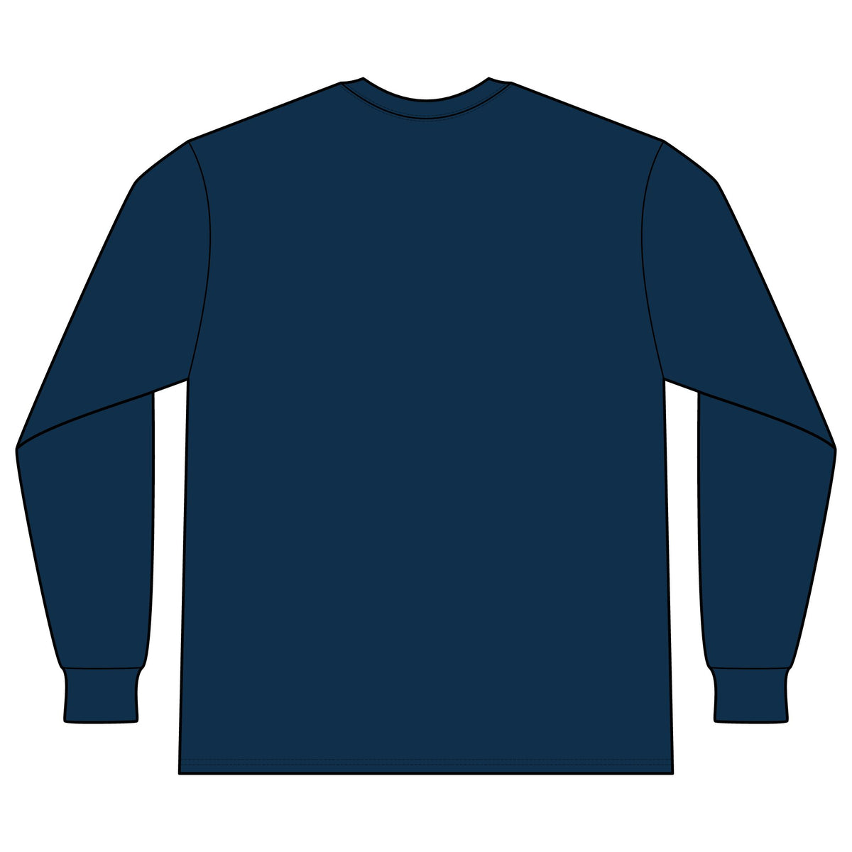 Long Sleeve Tee — “Give Us Bread For Today” Christian Prayer Design