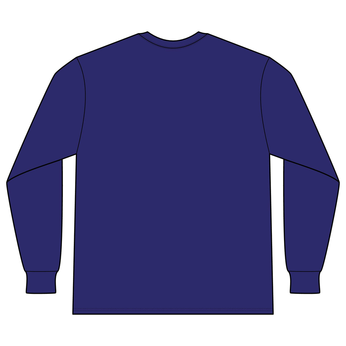 Long Sleeve Tee — “Give Us Bread For Today” Christian Prayer Design