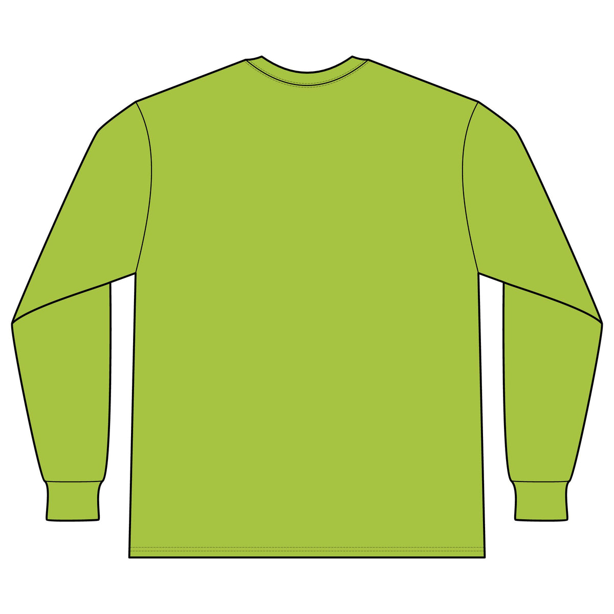 Long Sleeve Tee — “Give Us Bread For Today” Christian Prayer Design