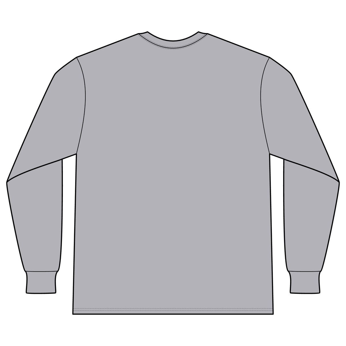 Long Sleeve Tee — “Give Us Bread For Today” Christian Prayer Design