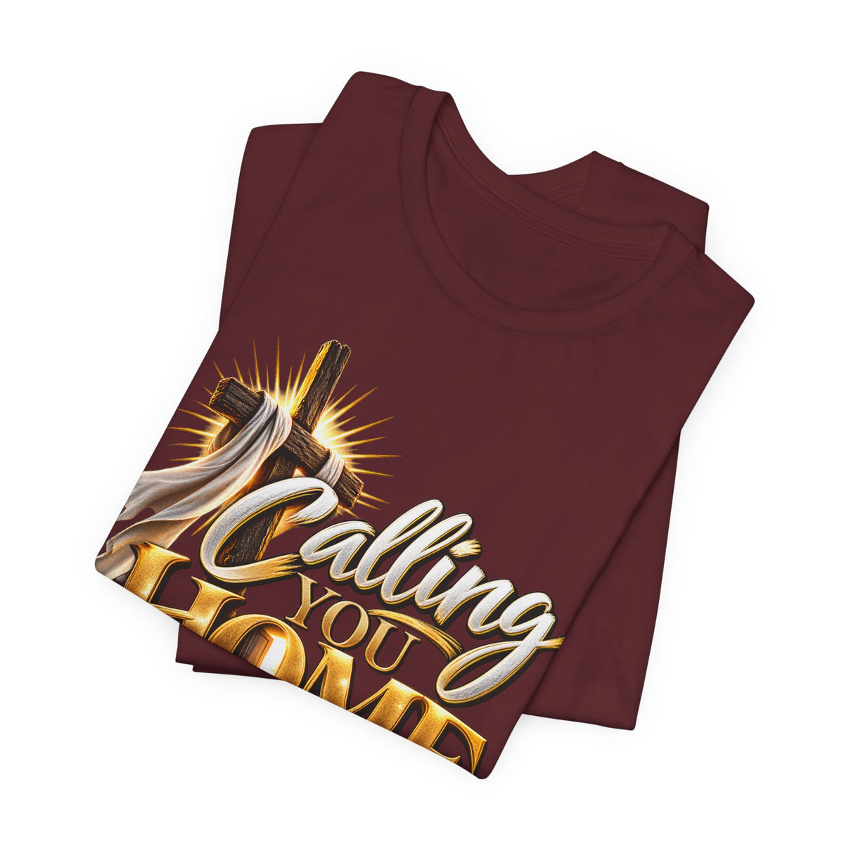 Calling You Home T-Shirt — "Calling You Home" Graphic Tee with Gold D Street Media Logo