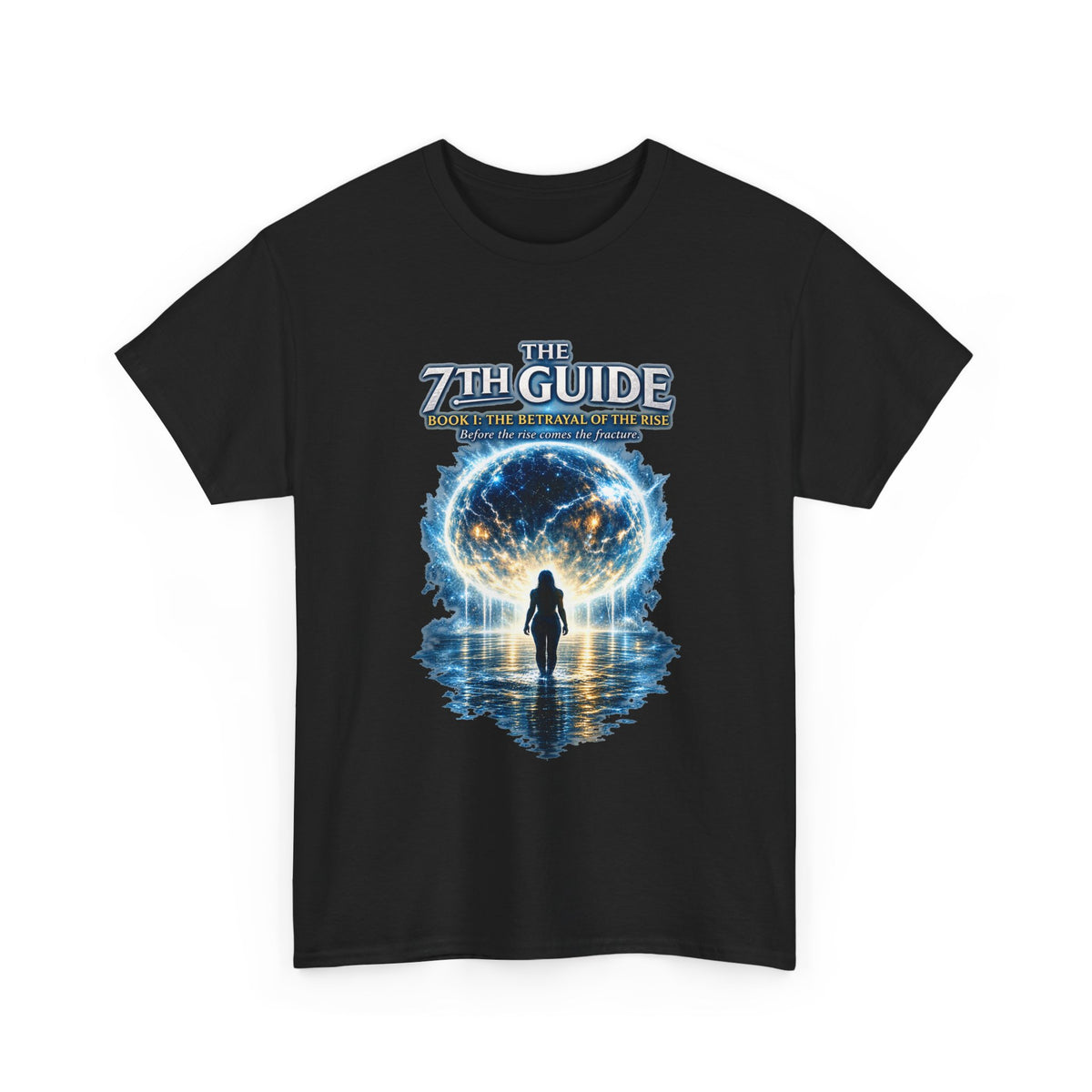 T-Shirt — "The 7th Guide" Cosmic Portal Design
