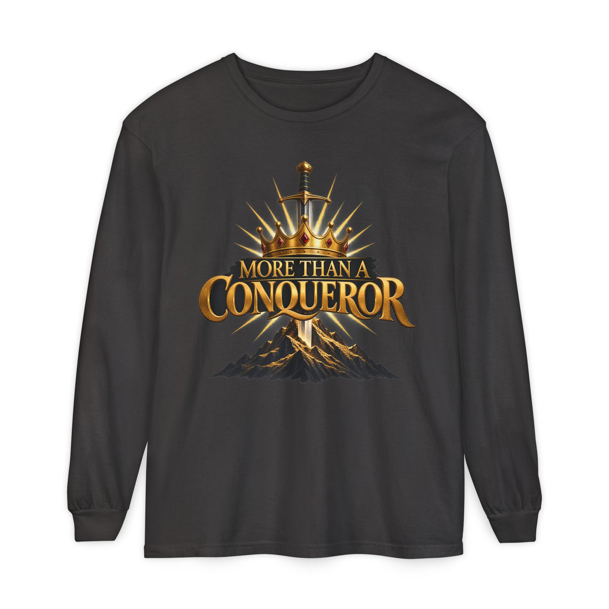 More Than A Conqueror Long Sleeve Tee