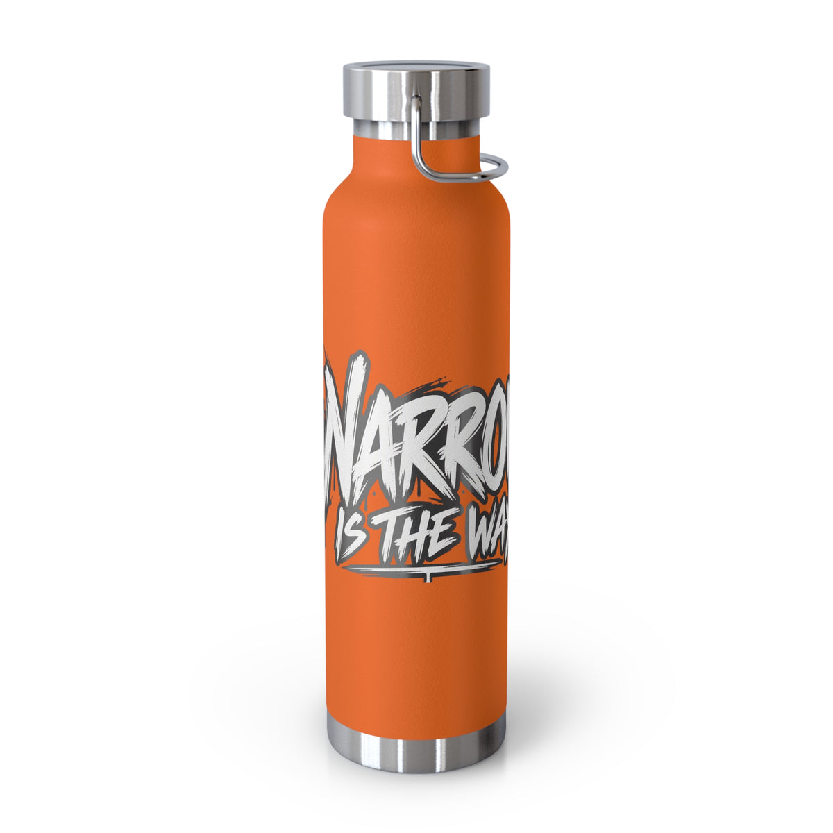 Insulated Water Bottle — 'Narrow Is the Way' Graphic 22oz