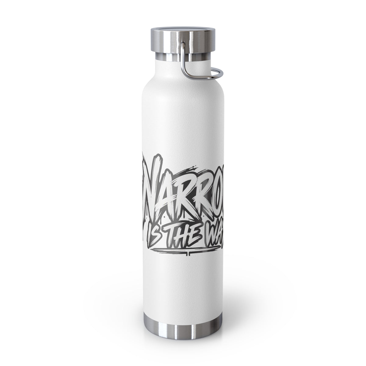 Insulated Water Bottle — 'Narrow Is the Way' Graphic 22oz