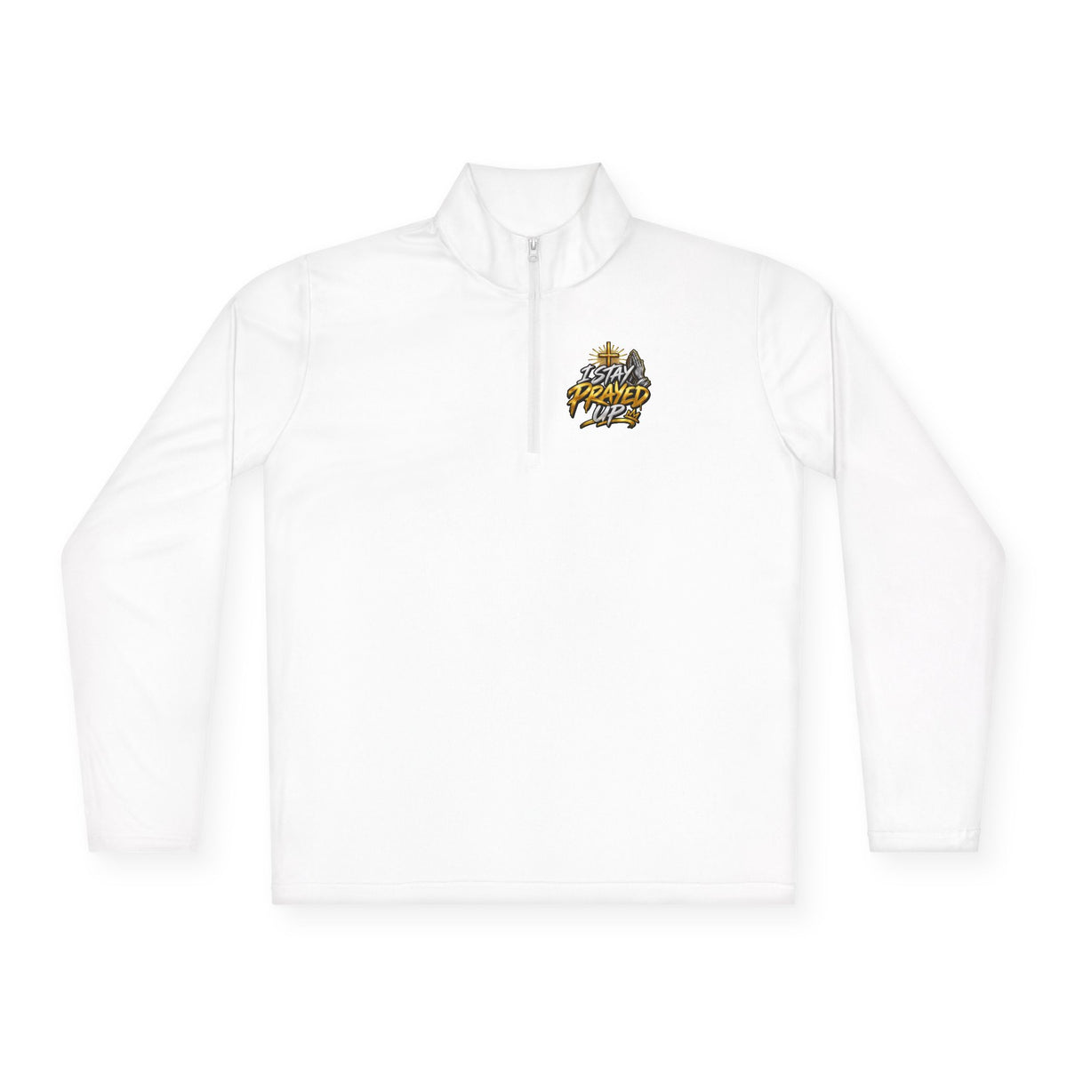 Prayer Pullover — "I Stay Prayed Up" Quarter‑Zip