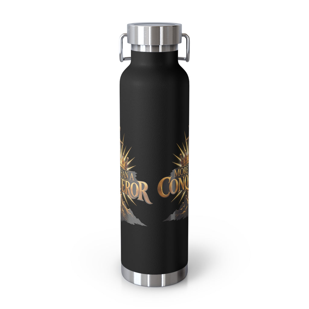 More Than a Conqueror Insulated Water Bottle