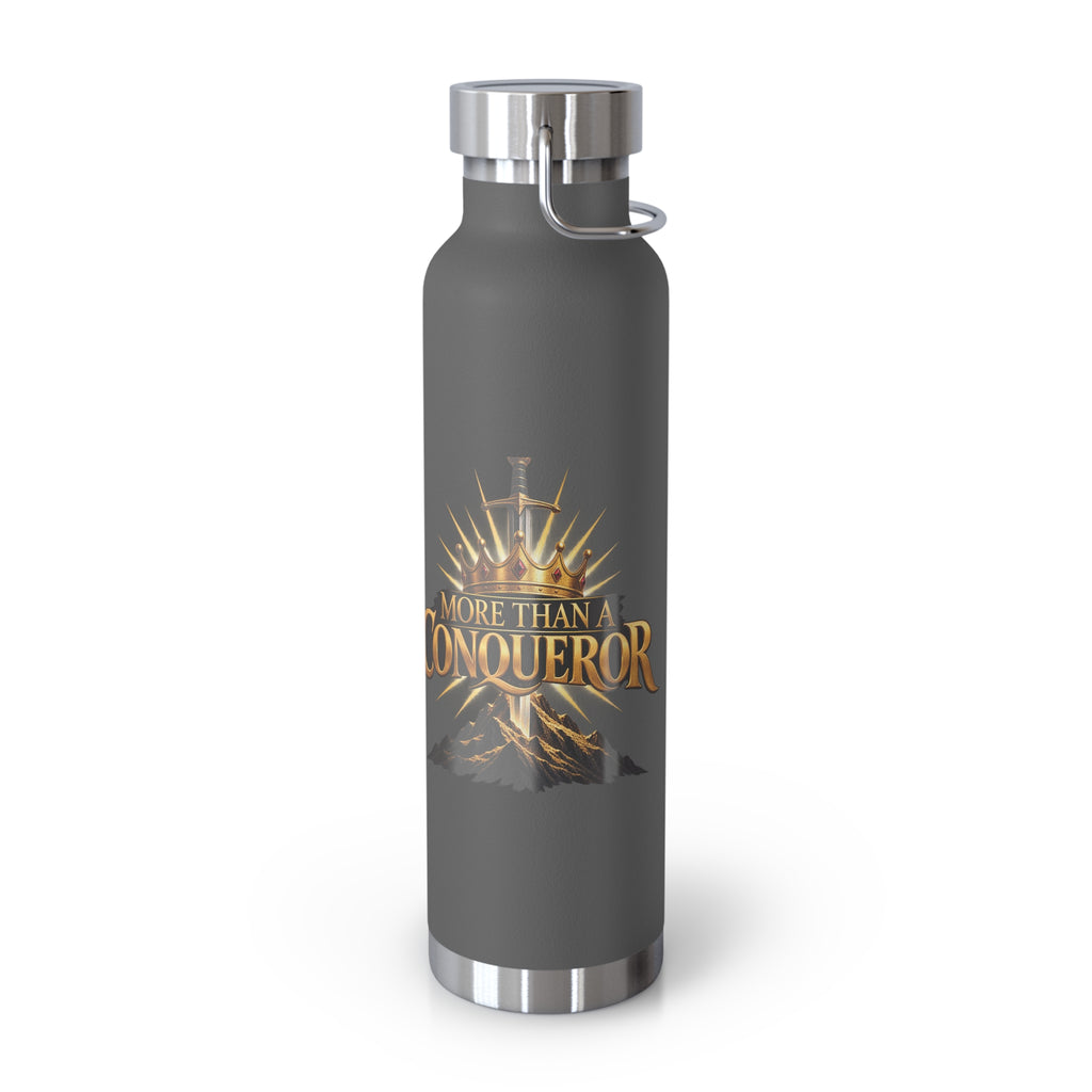 More Than a Conqueror Insulated Water Bottle