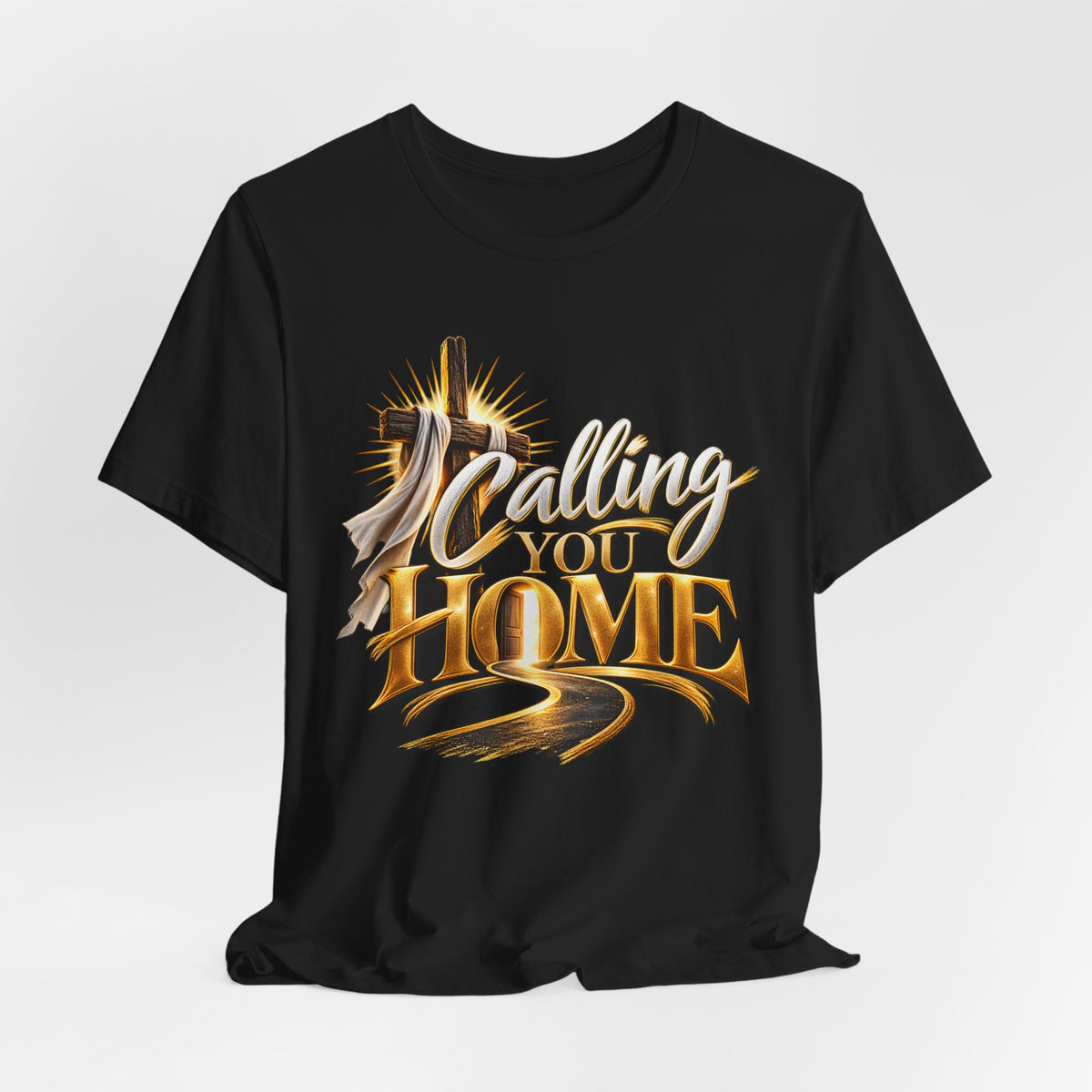 Calling You Home T-Shirt — "Calling You Home" Graphic Tee with Gold D Street Media Logo