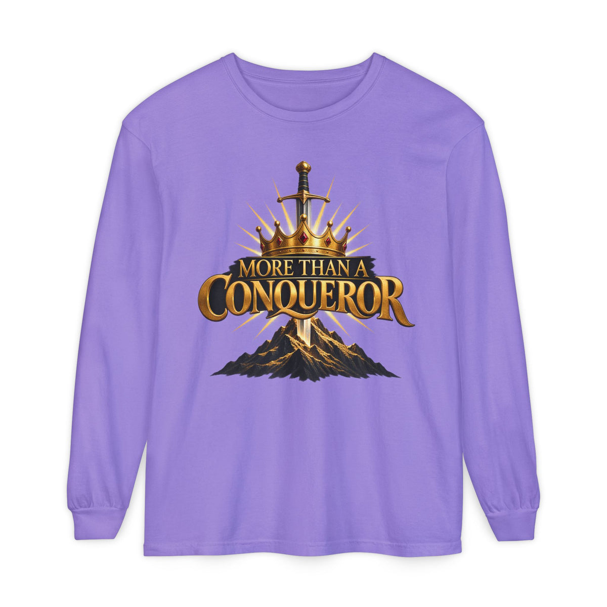 More Than A Conqueror Long Sleeve Tee