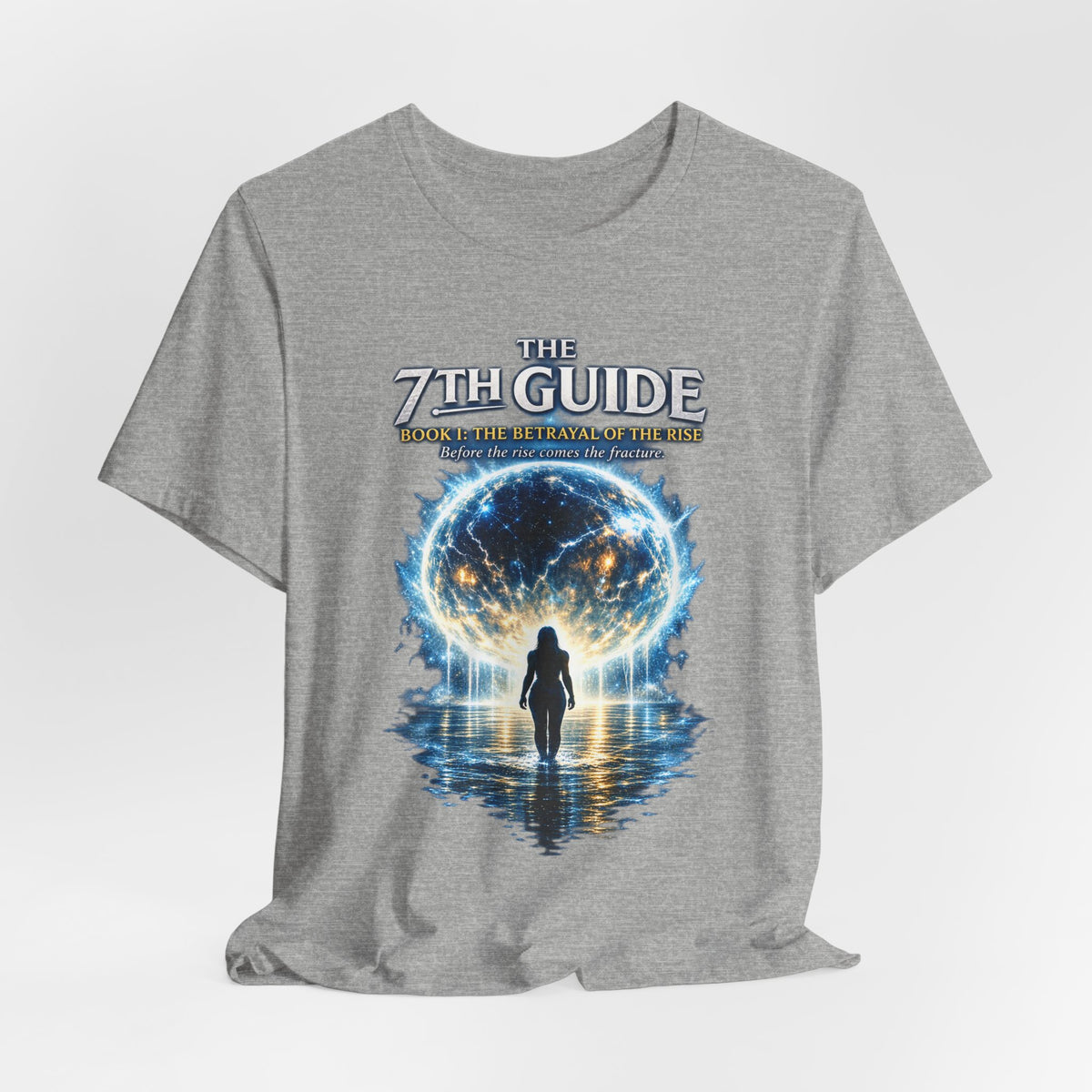 7th Guide Sci‑Fi Graphic Tee — The 7th Guide Movie Poster T-Shirt