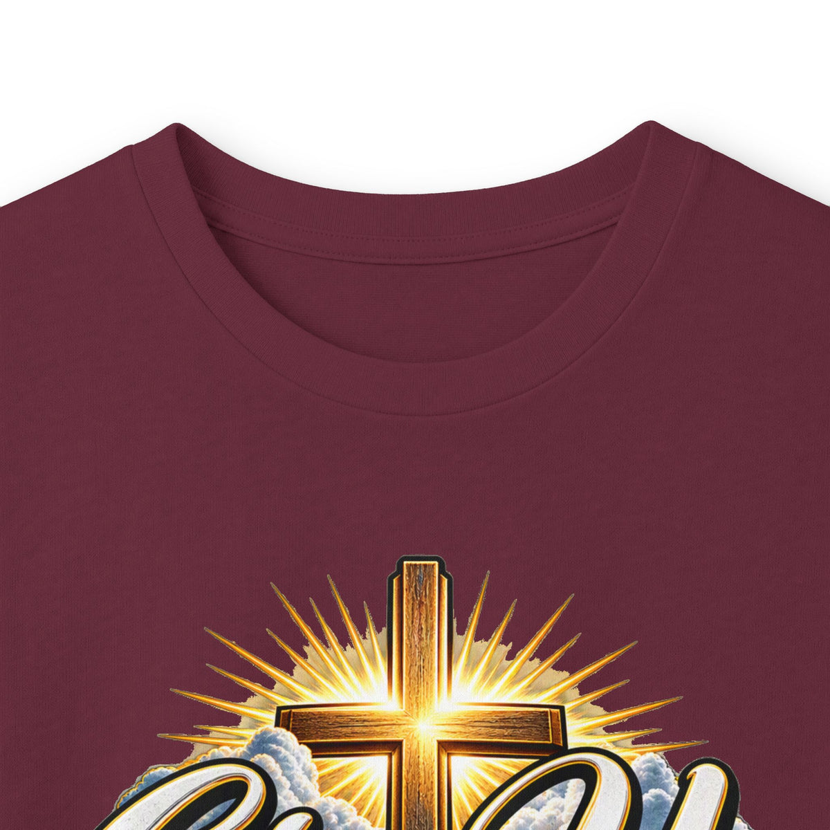 Long Sleeve Tee — "Give Us Bread For Today" Christian Faith Prayer Graphic Shirt
