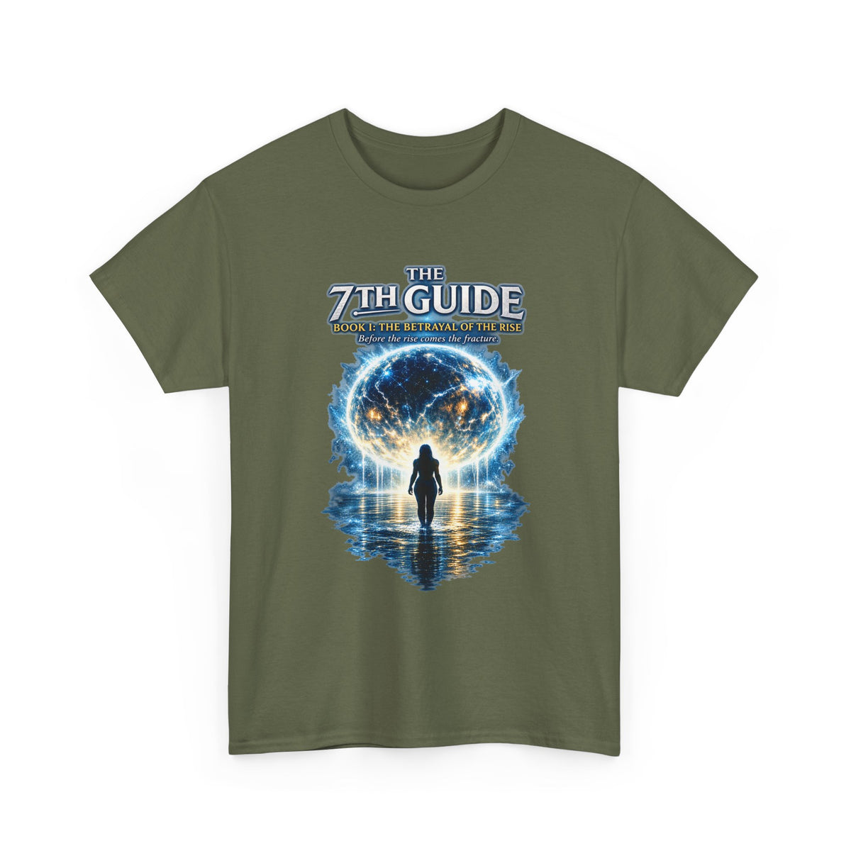 T-Shirt — "The 7th Guide" Cosmic Portal Design