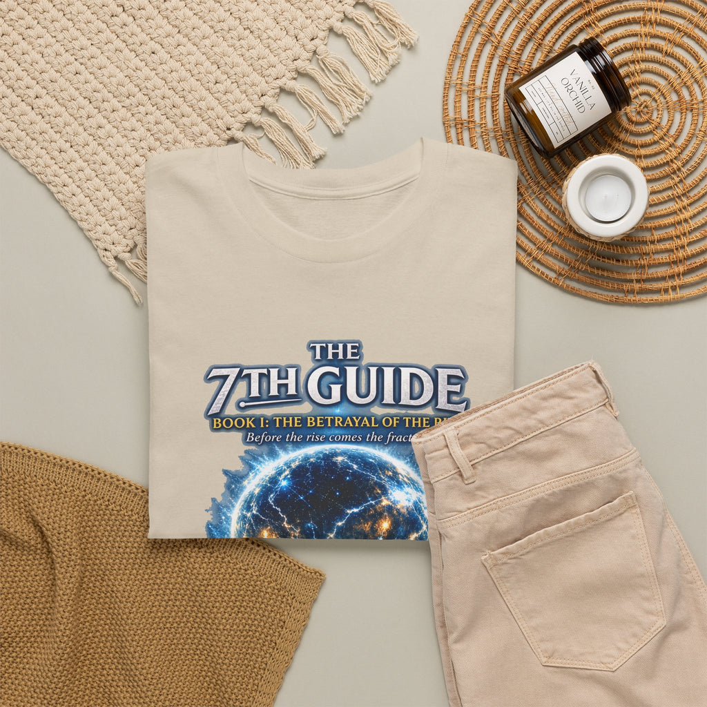 T-Shirt — "The 7th Guide" Cosmic Portal Design