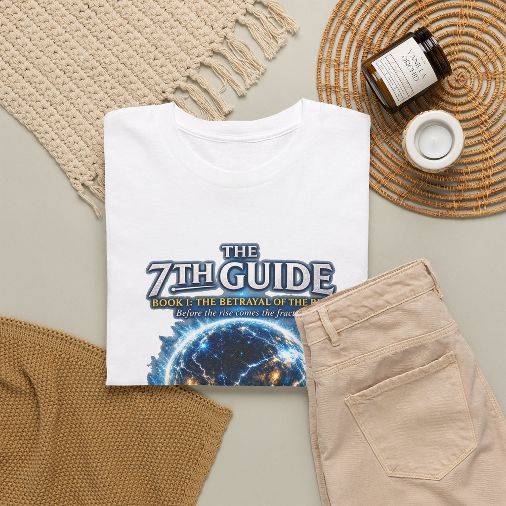 T-Shirt — "The 7th Guide" Cosmic Portal Design