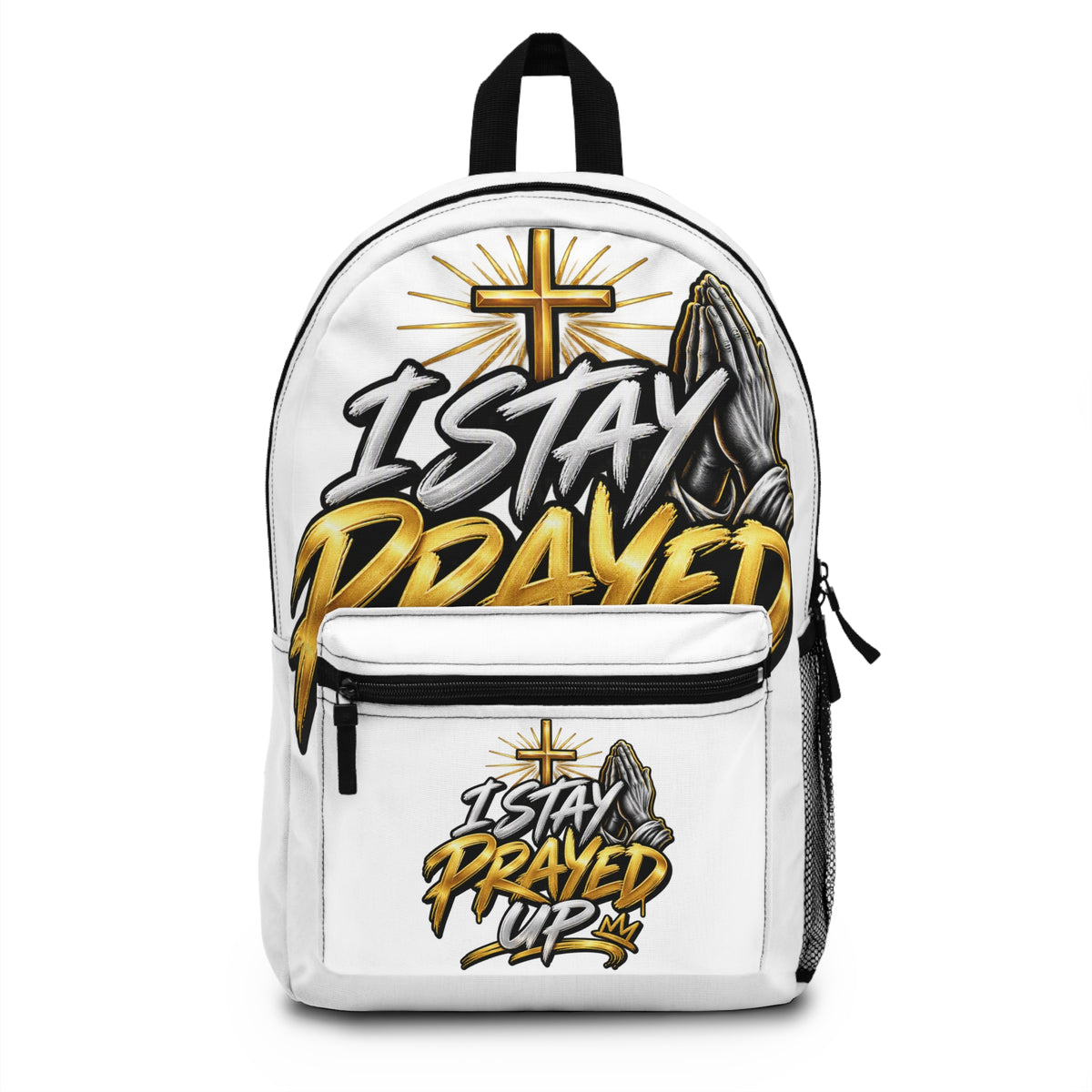 Copy of The 7th Guide Book I Backpack — Sci‑Fi Novel Cover Travel Backpack