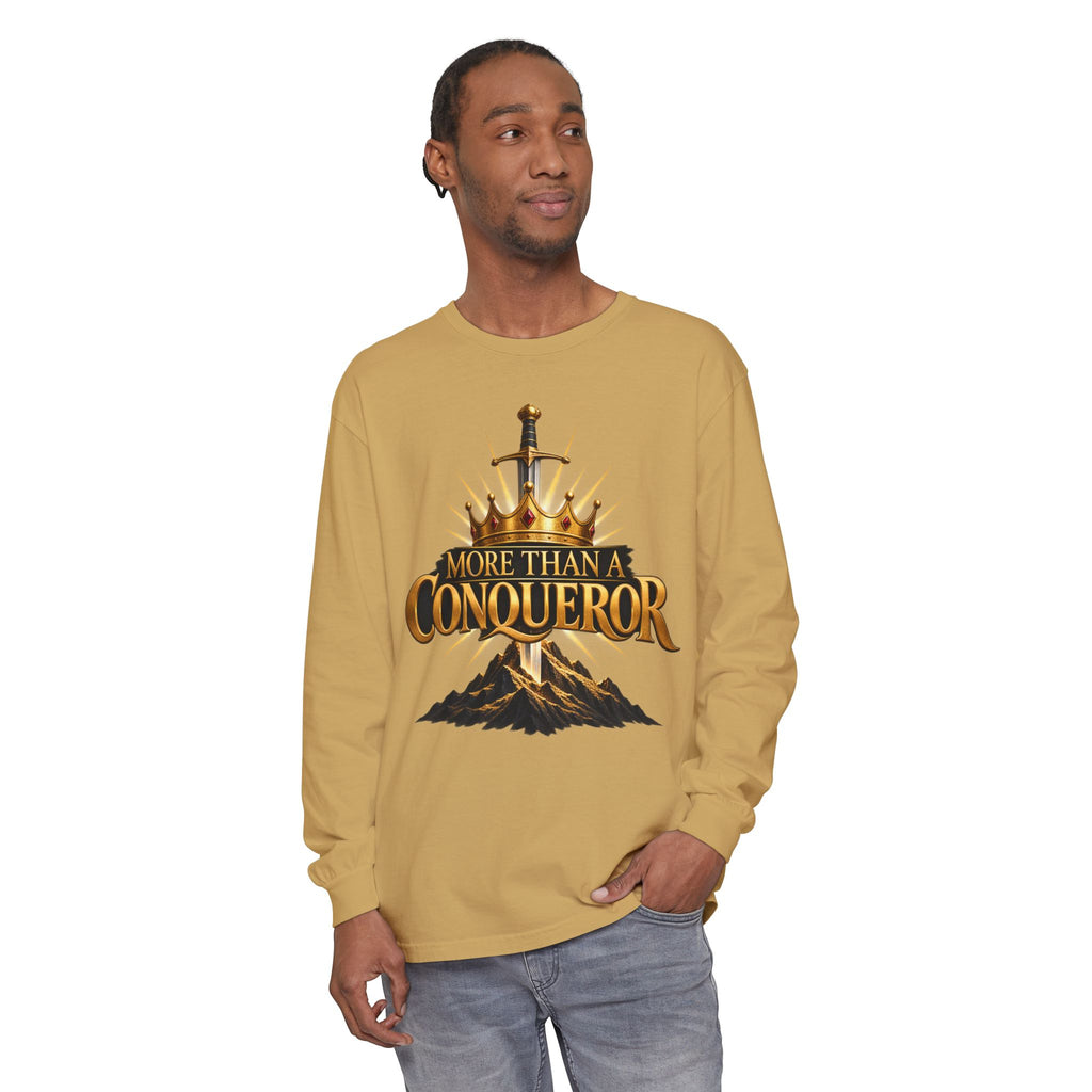 More Than A Conqueror Long Sleeve Tee