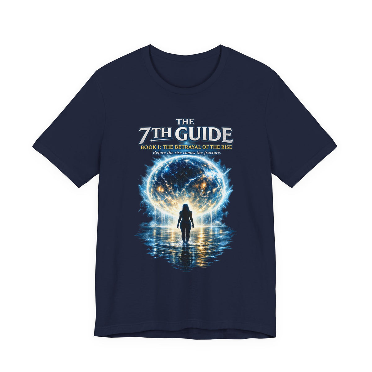 7th Guide Sci‑Fi Graphic Tee — The 7th Guide Movie Poster T-Shirt