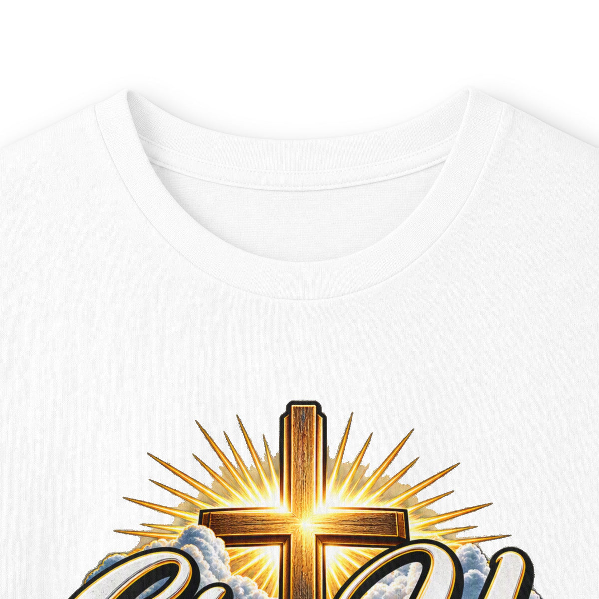 Long Sleeve Tee — "Give Us Bread For Today" Christian Faith Prayer Graphic Shirt