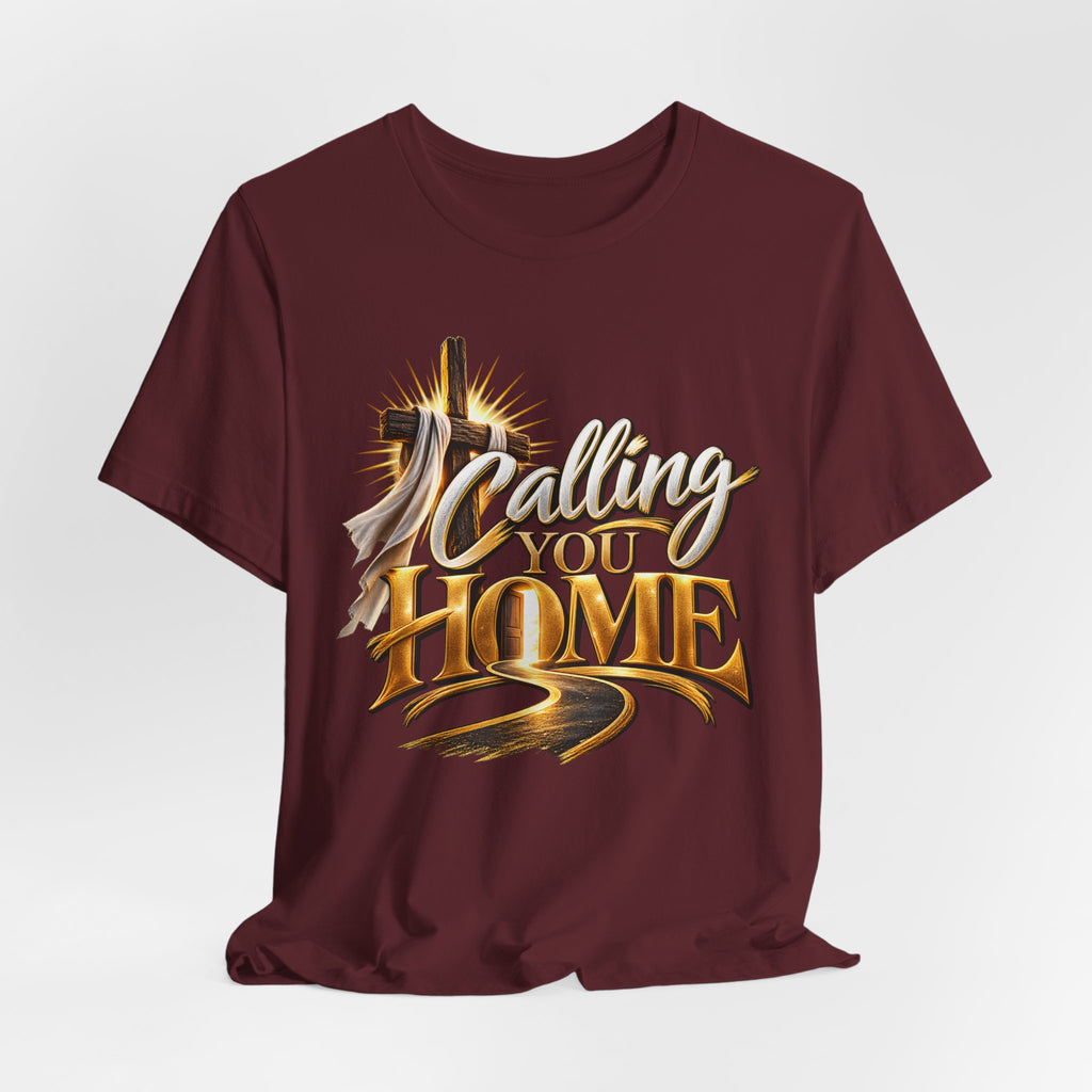 Calling You Home T-Shirt — "Calling You Home" Graphic Tee with Gold D Street Media Logo