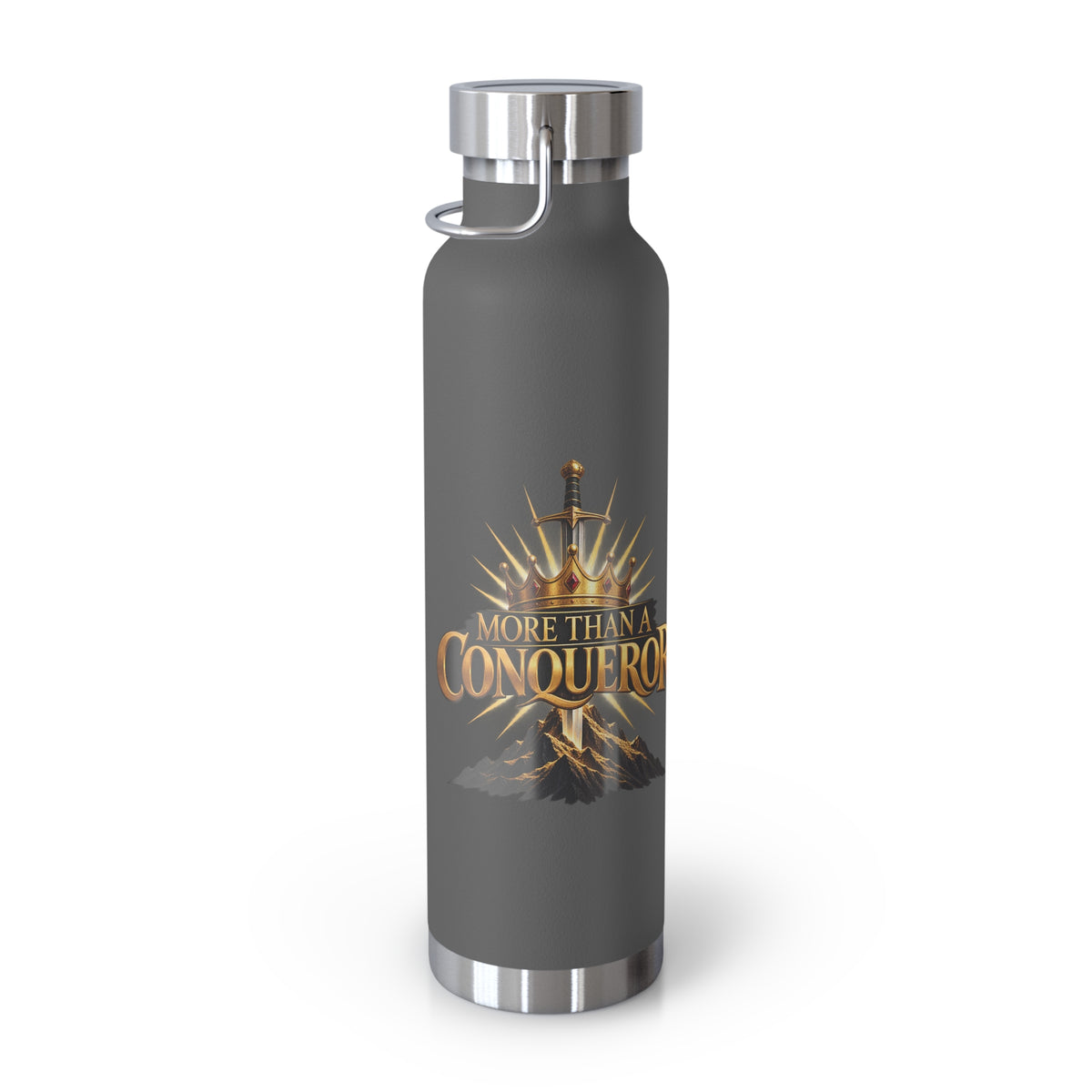 More Than a Conqueror Insulated Water Bottle