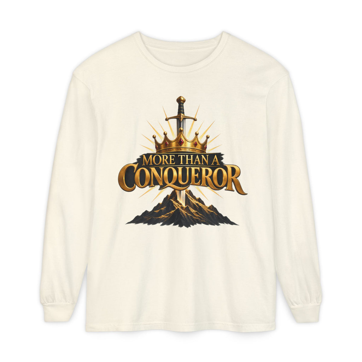 More Than A Conqueror Long Sleeve Tee