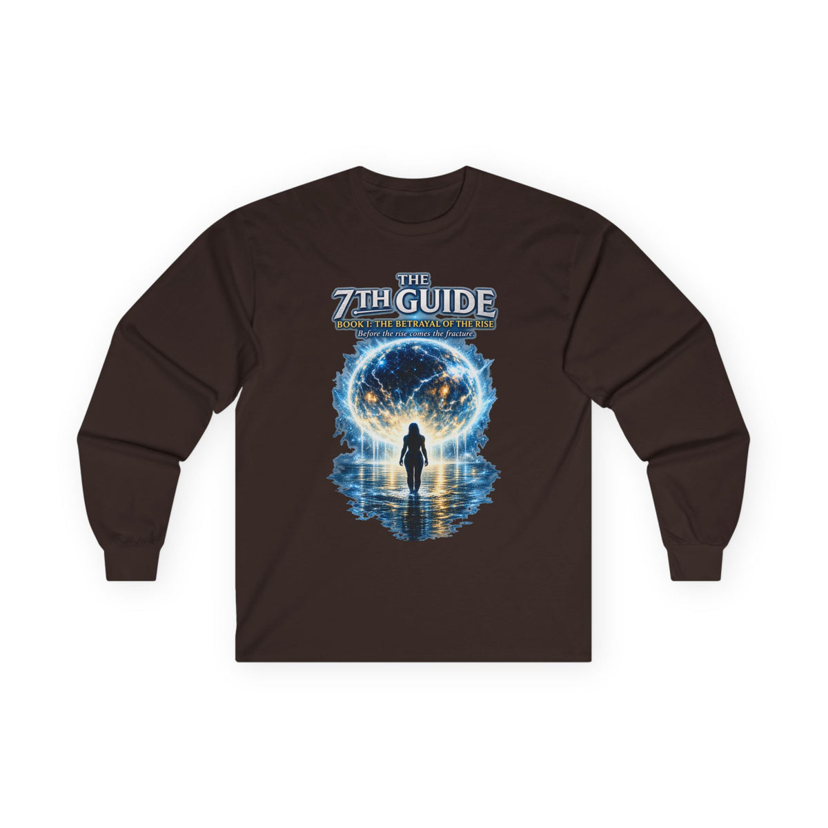 7th Guide Long Sleeve Tee — Cosmic Guide Graphic Shirt