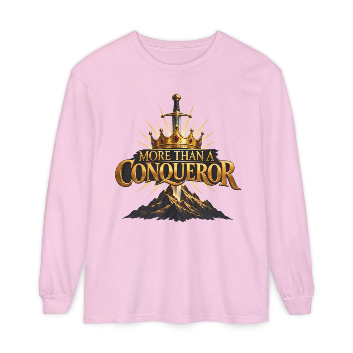 More Than A Conqueror Long Sleeve Tee