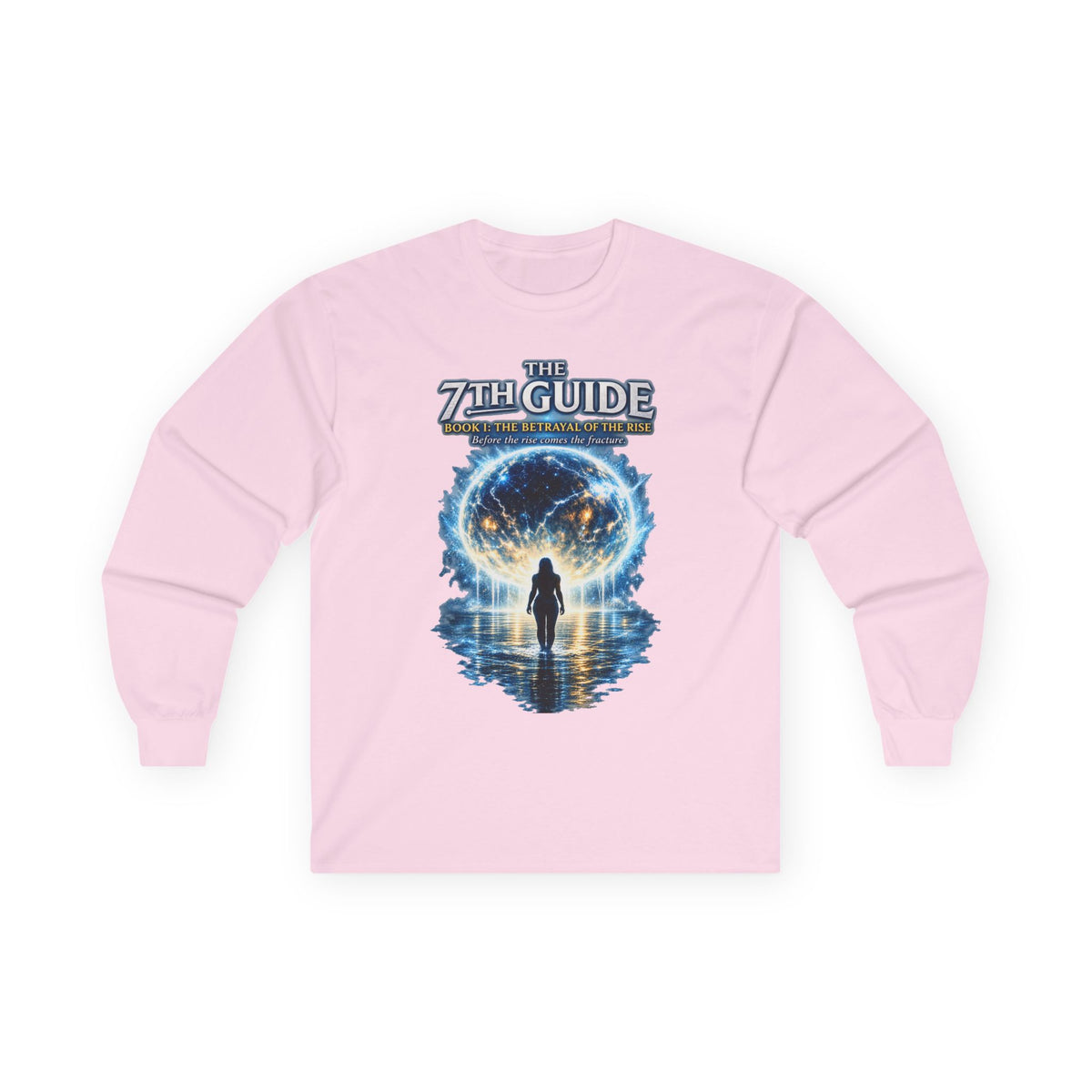 7th Guide Long Sleeve Tee — Cosmic Guide Graphic Shirt